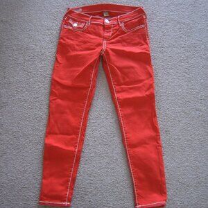 Like New Excellent Condition True Religion Women Super T Jeans sz 27 Made in USA